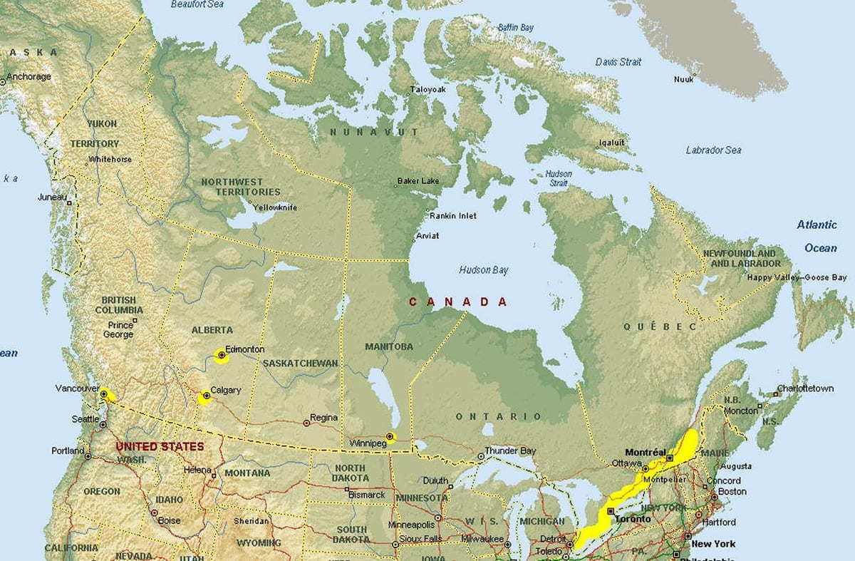 Karta przekroczenia granicy Vancouver