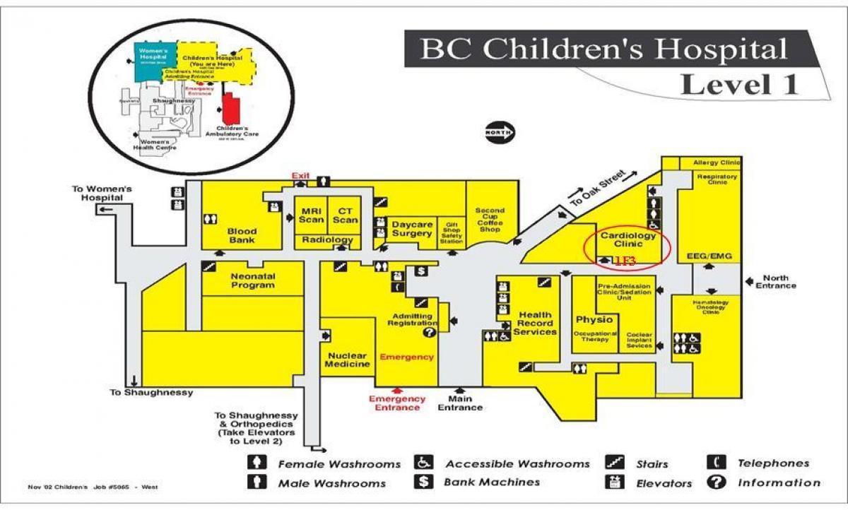 mapę szpital r. p. n. e., dzieci 