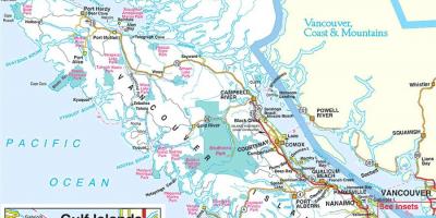 Vancouver parków mapie